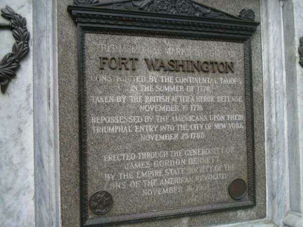 FORT WASHINGTON REVOLUTIONARY WAR MEMORIAL
