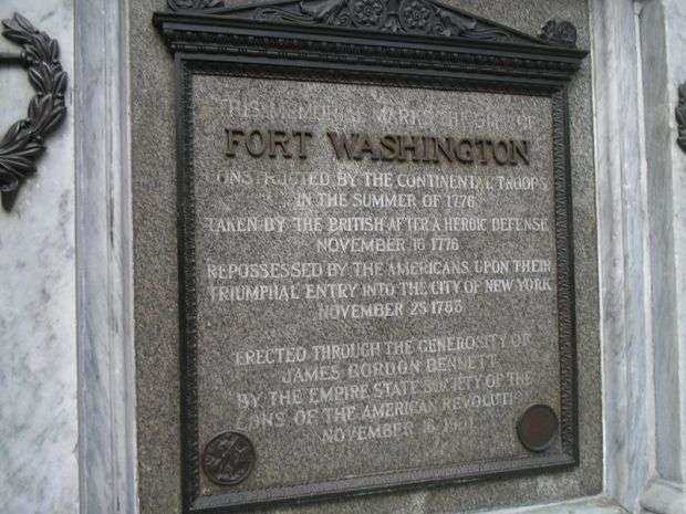 FORT WASHINGTON REVOLUTIONARY WAR MEMORIAL