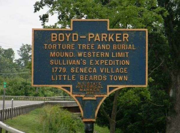 BOYD-PARKER REVOLUTIONARY WAR MEMORIAL MARKER