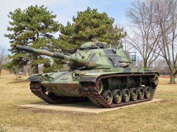 RED ARROW PARK M60A3 MEMORIAL TANK