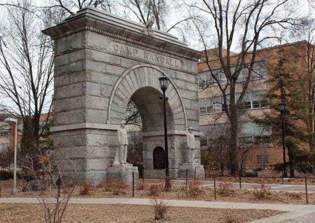 CAMP RANDALL CIVIL WAR MEMORIAL ARCH