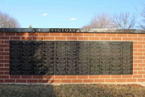 BEAVER DAM VETERANS MEMORIAL VICTORY WALL