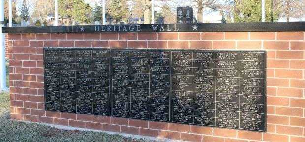 BEAVER DAM VETERANS MEMORIAL HERITAGE WALL