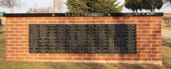 BEAVER DAM VETERANS MEMORIAL PEACE WALL
