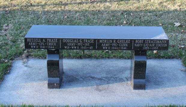 BEAVER DAM VETERANS MEMORIAL BANCH