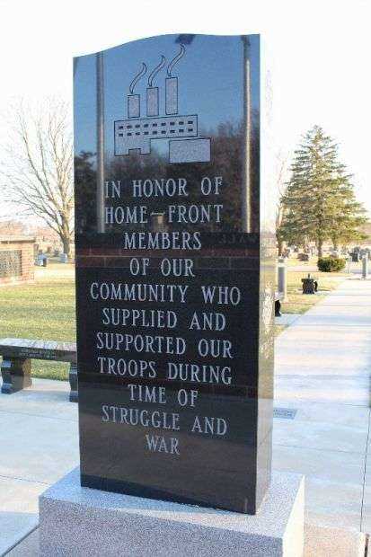 BEAVER DAM VETERANS MEMORIAL HOME FR0NT STONE