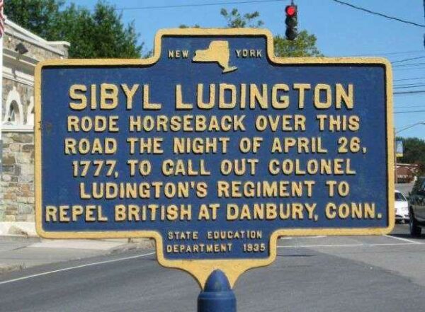 SIBYL LUDINGTON REVOLUTIONARY WAR MEMORIAL MARKER II