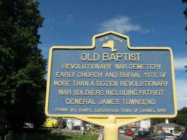 OLD BAPTIST REVOLUTIONARY WAR MEMORIAL MARKER
