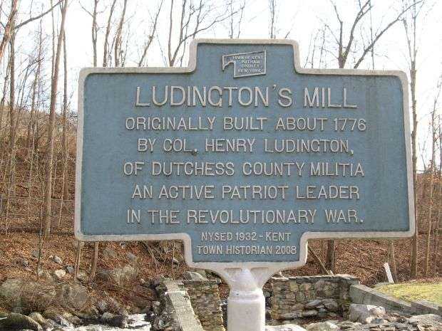 LUDINGTON’S MILL REVOLUTIONARY WAR MEMORIAL MARKER