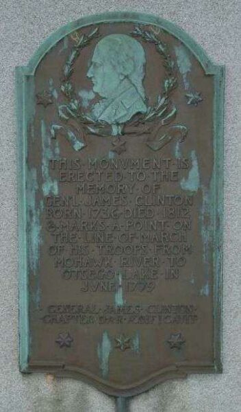 GENERAL JAMES CLINTON REVOLUTIONARY WAR MEMORIAL