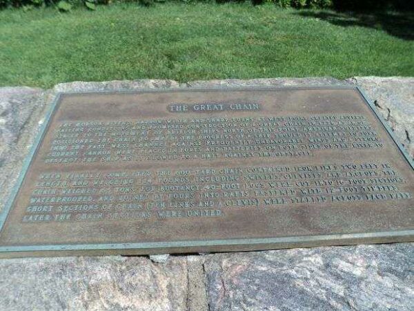THE GREAT CHAIN REVOLUTIONARY WAR MEMORIAL PLAQUE I