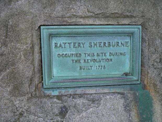 BATTERY SHERBURNE REVOLUTIONARY WAR MEMORIAL