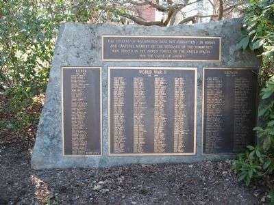 WASHINGTON VETERANS MEMORIAL