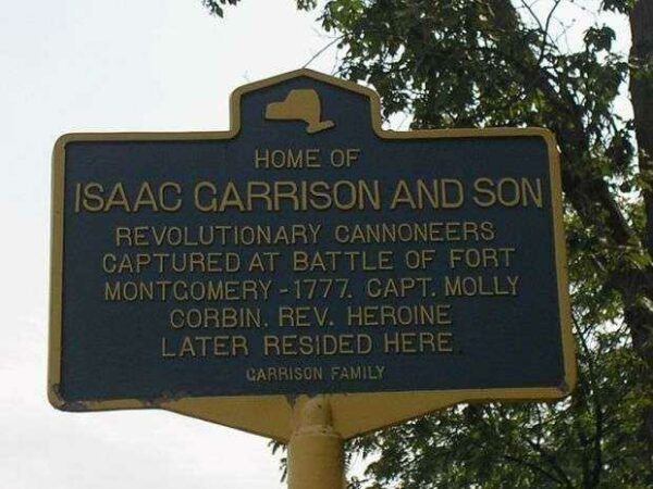 ISAAC GARRISON AND SON REVOLUTIONARY WAR MEMORIAL MARKER