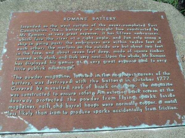 ROMAN’S BATTERY REVOLUTIONARY WAR MEMORIAL