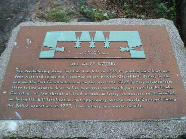 HILL CLIFF BATTERY REVOLUTIONARY WAR MEMORIAL