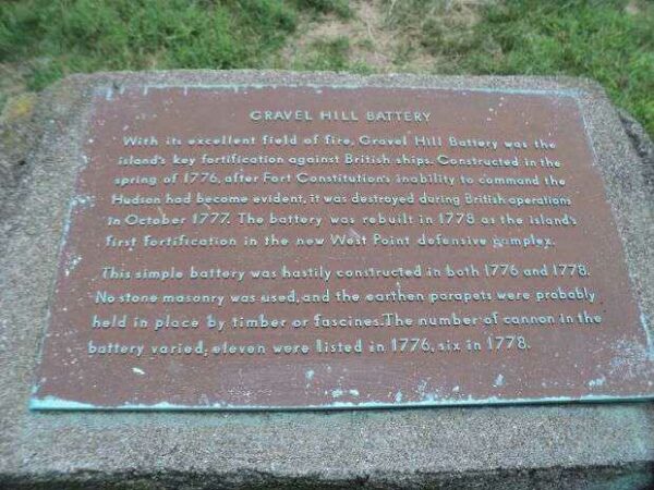 GRAVE HILL BATTERY REVOLUTIONARY WAR MEMORIAL