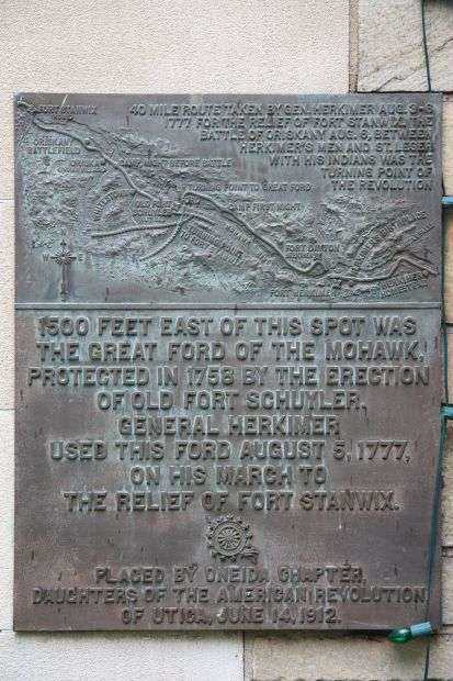 THE GREAT FORD OF THE MOHAWK REVOLUTIONARY WAR MEMORIAL