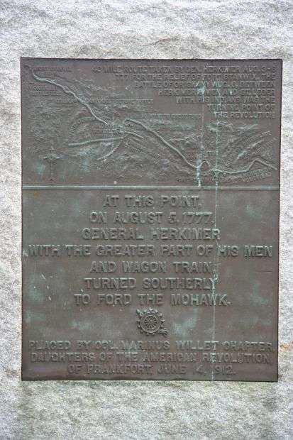 AT THIS POINT REVOLUTIONARY WAR MEMORIAL