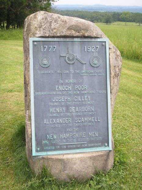 NEW HAMPSHIRE MEN REVOLUTIONARY WAR MEMORIAL