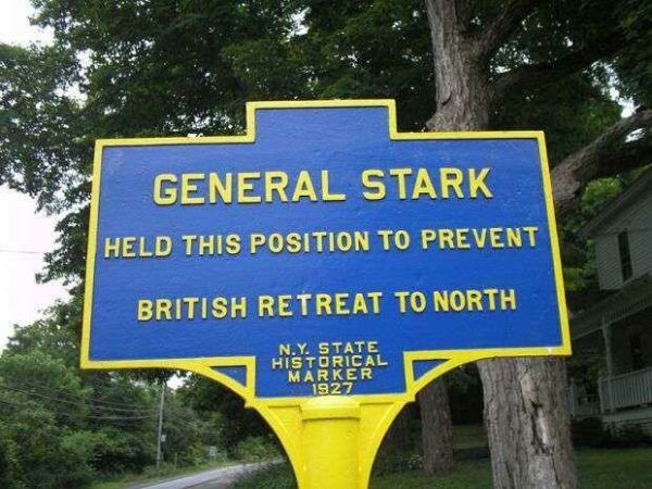 GENERAL STARK REVOLUTIONARY WAR MEMORIAL MARKER