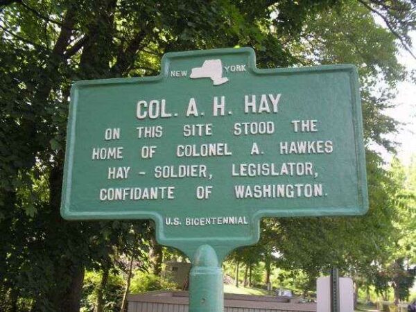 COL. A.H. HAY REVOLUTIONARY WAR MEMORIAL MARKER