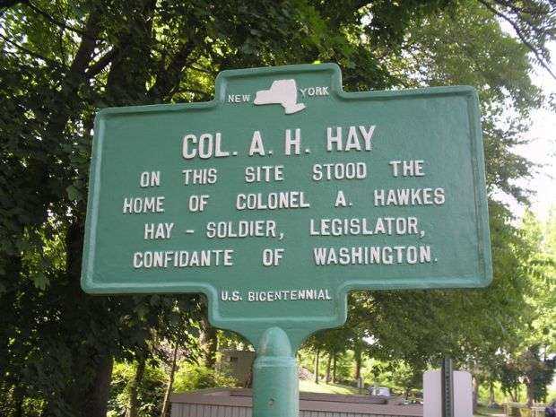 COL. A.H. HAY REVOLUTIONARY WAR MEMORIAL MARKER