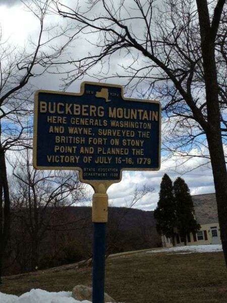 BUCKBERG MOUNTAIN REVOLUTIONARY WAR MEMORIAL MARKER