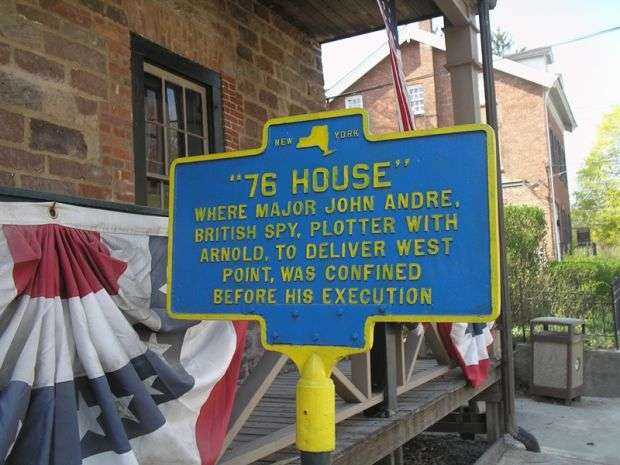 “76 HOUSE” REVOLUTIONARY WAR MEMORIAL MARKER