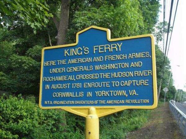 KIING’S FERRY REVOLUTIONARY WAR MEMORIAL MARKER