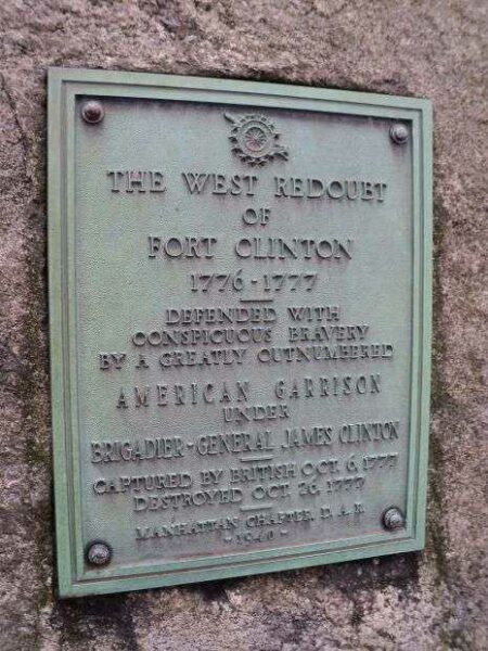 THE WEST REDOUBT REVOLUTIONARY WAR MEMORIAL