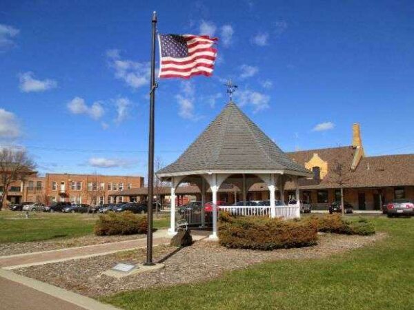 UNITED PATRIOTIC SOCIETY MEMORIAL FLAGPOLE