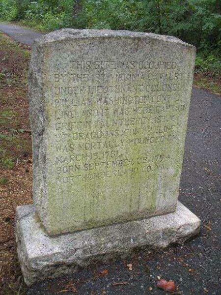 1ST VIRGINIA CAVALRY REVOLUTIONARY WAR MEMORIAL