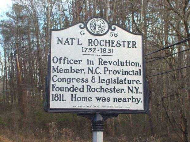 NAT’L ROCHESTER REVOLUTIONARY WAR MEMORIAL MARKER