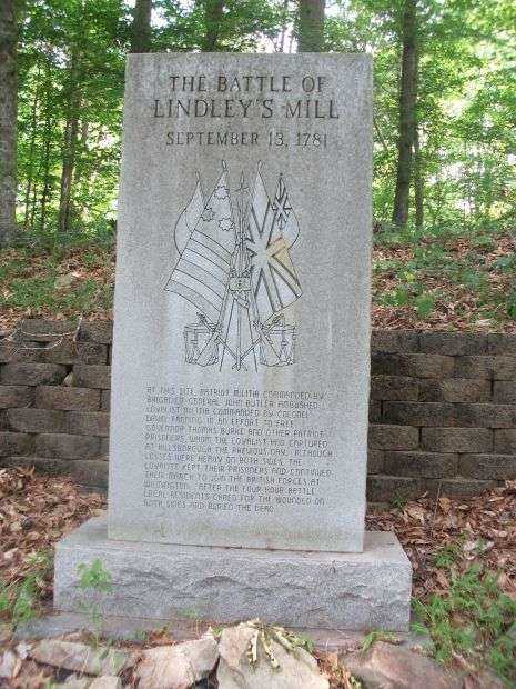 THE BATTLE OF LINDLEY’S MILL REVOLUTIONARY WAR MEMORIAL