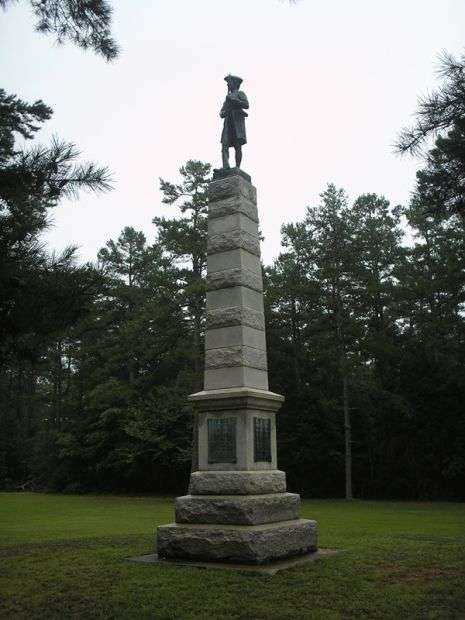 THE BATTLE OF THE ALAMANCE WAR MEMORIAL