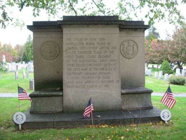 BURIAL PLACE REVOLUTIONARY WAR MEMORIAL