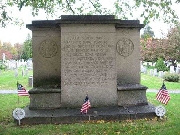 BURIAL PLACE REVOLUTIONARY WAR MEMORIAL