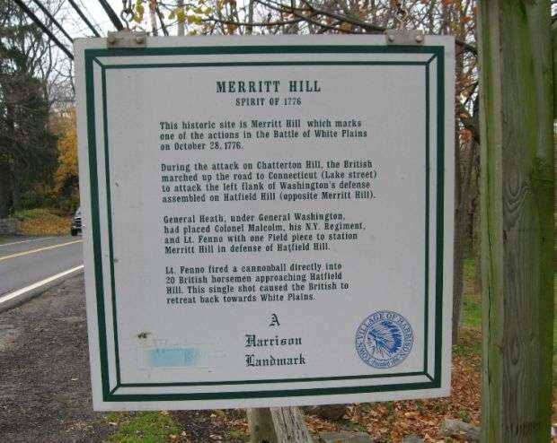 MERRITT HILL REVOLUTIONARY WAR MEMORIAL MARKER II
