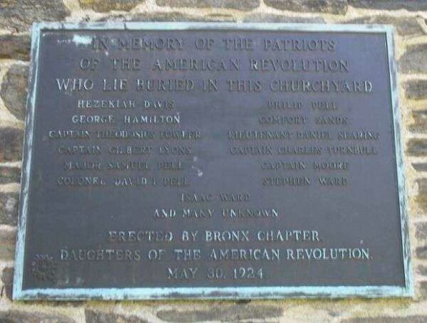PATRIOTS OF THE AMERICAN REVOLUTION WAR MEMORIAL PLAQUE
