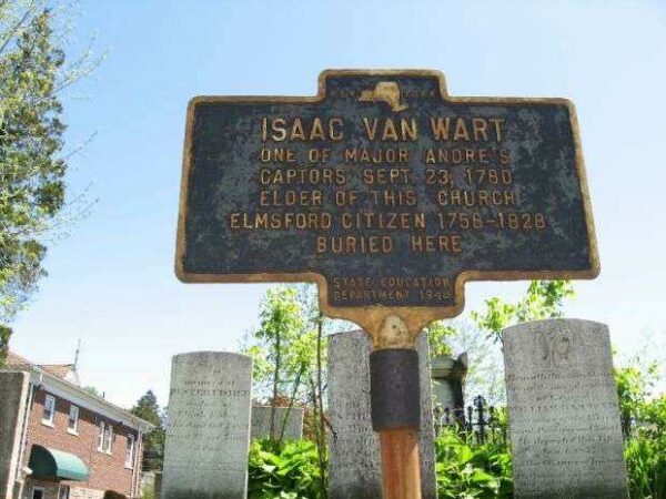 ISAAC VAN WART REVOLUTIONARY WAR MEMORIAL MARKER