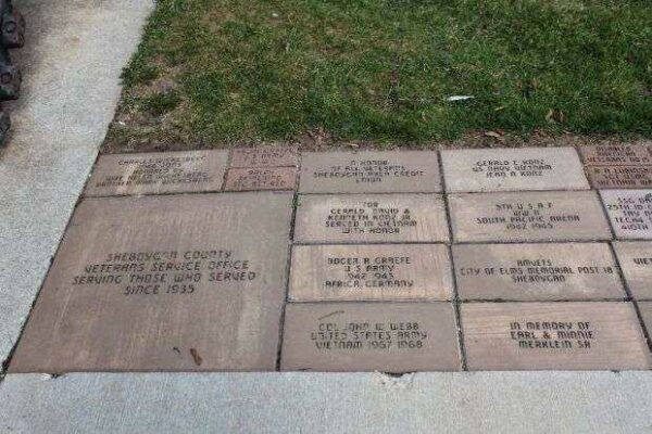 SHEBOYGAN VIETNAM VETERANS MEMORIAL TANK PAVERS C