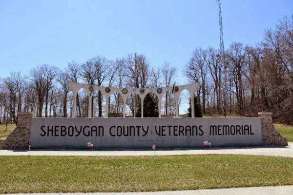 SHEBOYGAN COUNTY VETERANS MEMORIAL FACE STONE