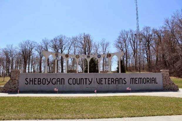 SHEBOYGAN COUNTY VETERANS MEMORIAL FACE STONE