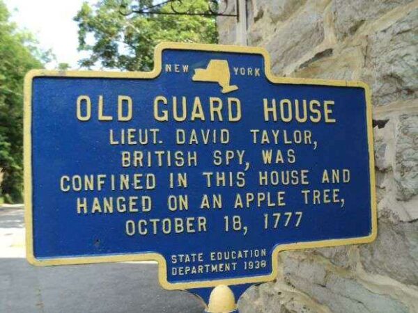 OLD GUARD HOUSE REVOLUTIONARY WAR MEMORIAL MARKER