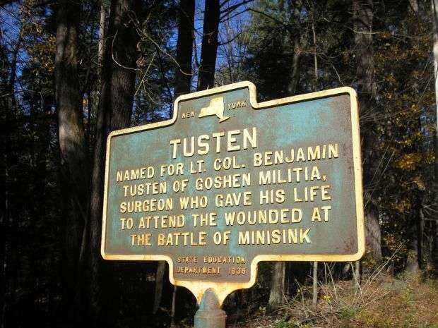TUSTEN REVOLUTIONARY WAR MEMORIAL MARKER