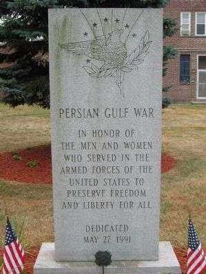 PLAINVILLE PERSIAN GULF WAR MEMORIAL