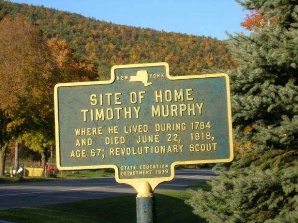 TIMOTHY MURPHY REVOLUTIONARY SCOUT MEMORIAL MARKER