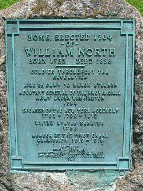 WILLIAM NORTH REVOLUTIONARY WAR MEMORIAL