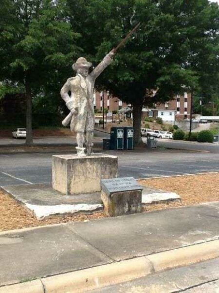 COLONEL BEN CLEVELAND REVOLUTIONARY WAR MEMORIAL